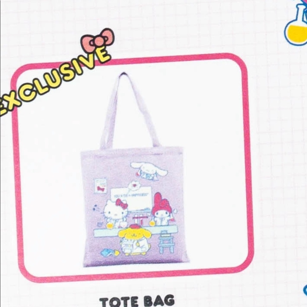 NWT lootcrate Sanrio tote